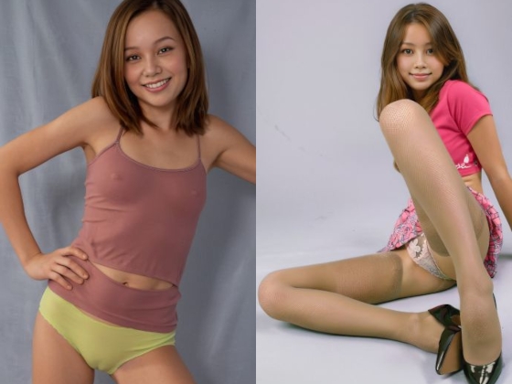 イメージピクチャー第2弾 樹1 胸ちら透け毛 & 愛花 チクポチマンスジ