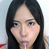 【FullHD】アイ22歳アパレル店員1-3S級美女の長尺生音キャンディ舐め【シロートノカラダ】